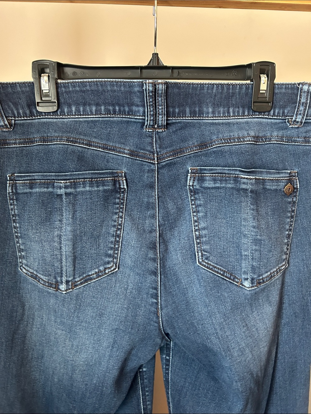 Democracy Dark Blue Bootcut Jeans - Picture 3 of 4